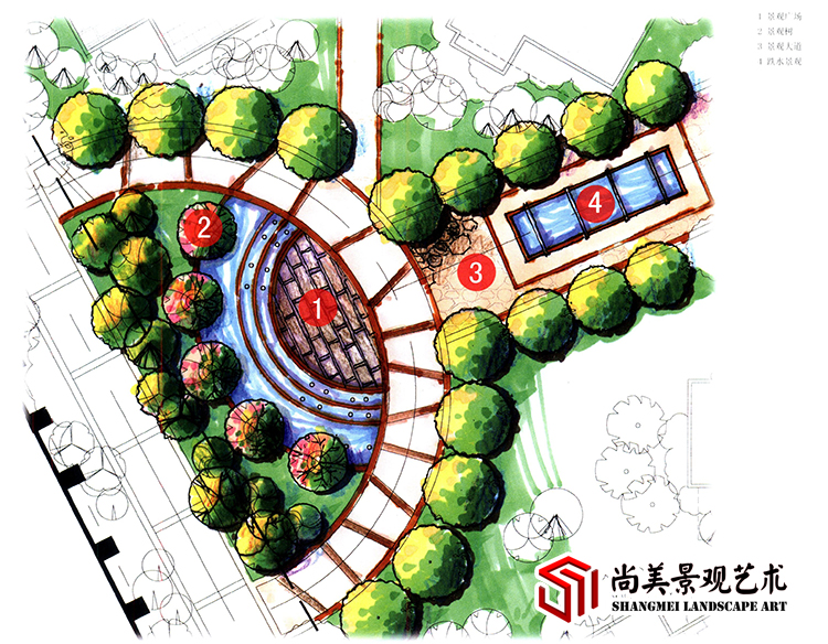 景觀(guān)規(guī)劃設(shè)計(jì)手稿